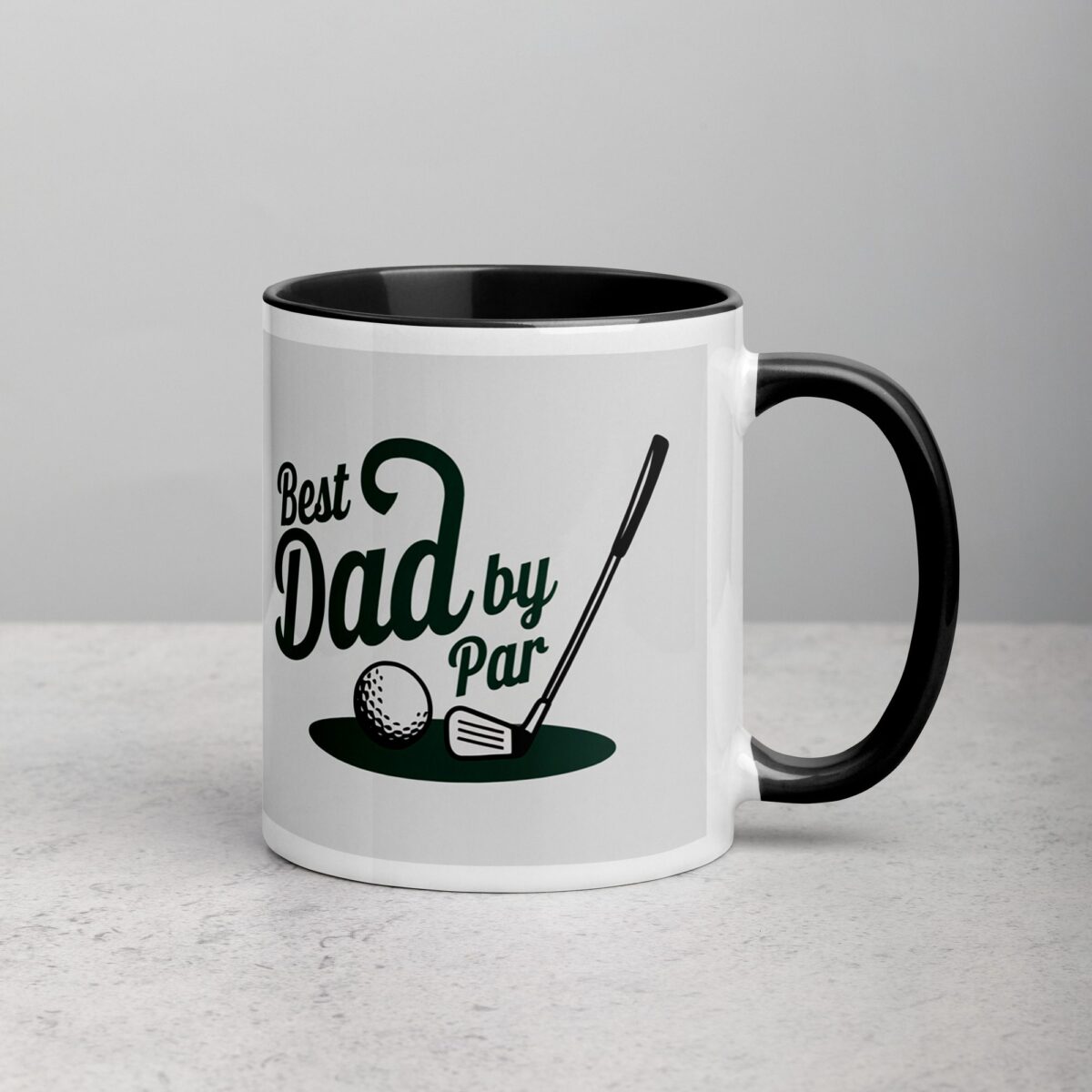 Best Dad By Par Golf Coffee Mug - Image 3