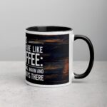 Dads Are Like Coffee: Strong, Warm, and Always There Coffee Mug - Image 3