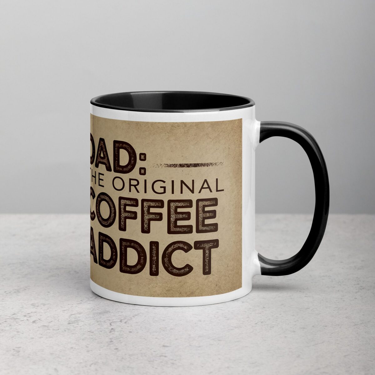 Dad: The Original Coffee Addict Mug - Image 3