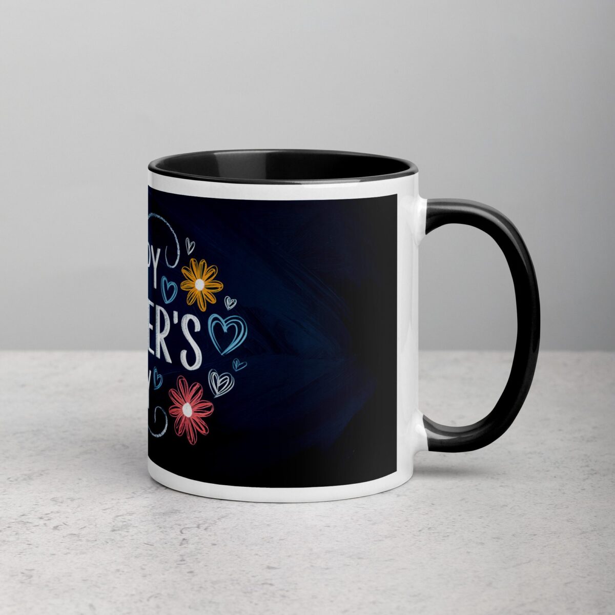 Happy Mothers Day Chalkboard Style Coffee Mug - Image 3