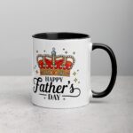 Happy Fathers Day Crown Coffee Mug - Image 3