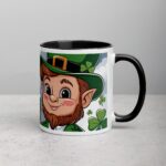 Too Cute to Pinch Leprechaun (But I’ll Take a Sip) Coffee Mug - Image 3