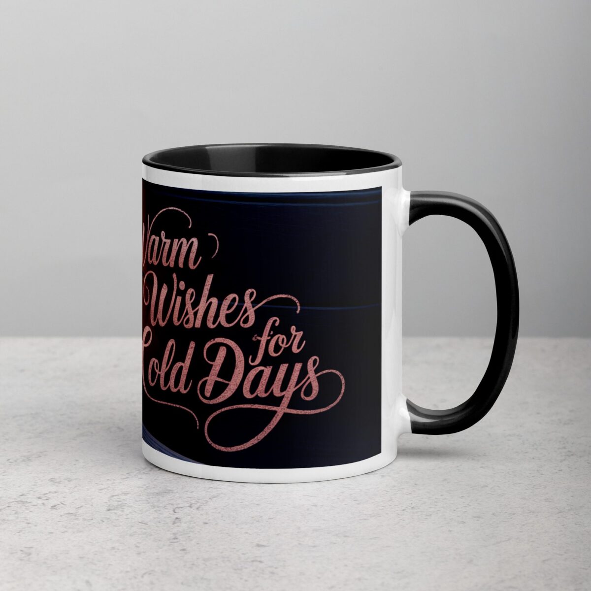 Warm Wishes for Cold Days Coffee Mug & Tea Cup - Image 3