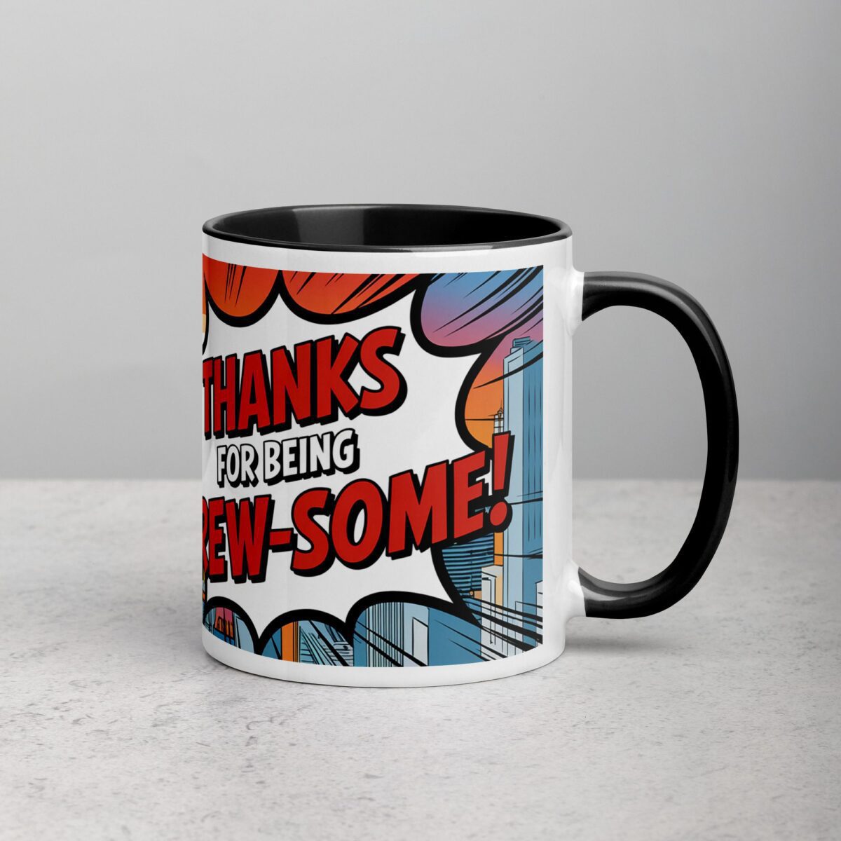 Thanks for Being Brew-some! Coffee Mug - Image 3