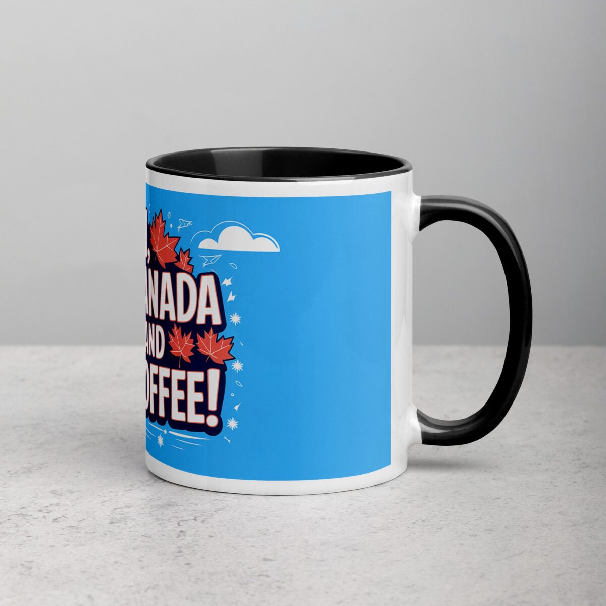 Oh, Canada and Coffee! Mug & Tea Cup - Image 3