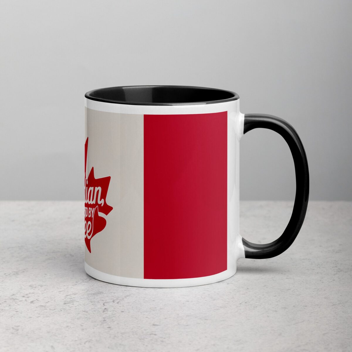 Proudly Canadian, Fueled by Coffee Mug - Image 3