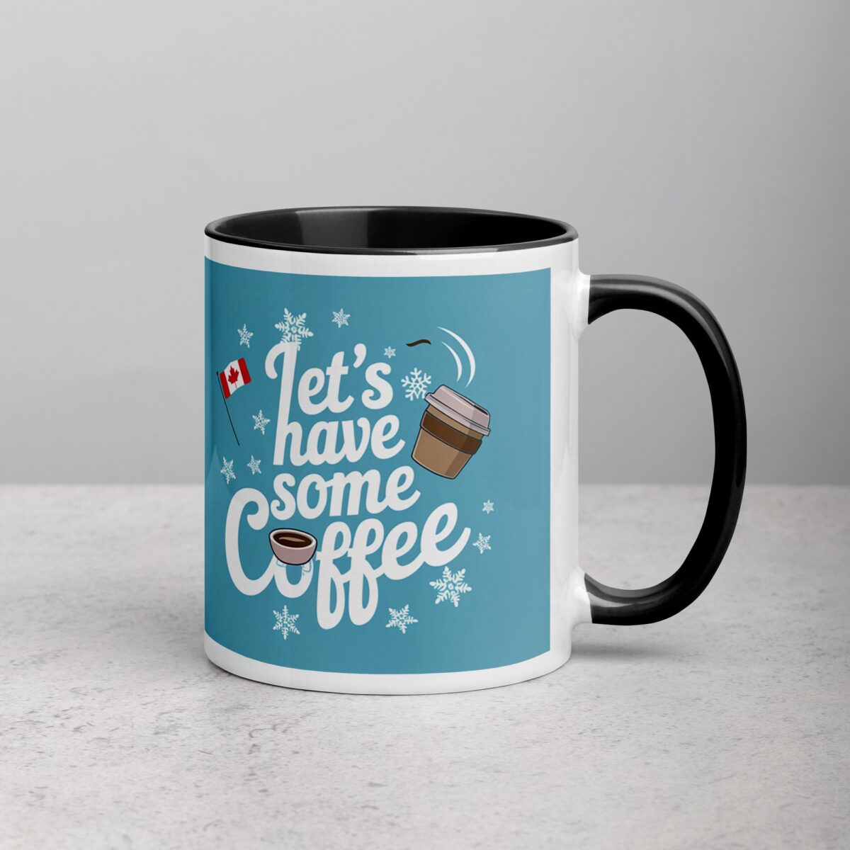 Let's Have Some Coffee Canada Day Mug - Image 3