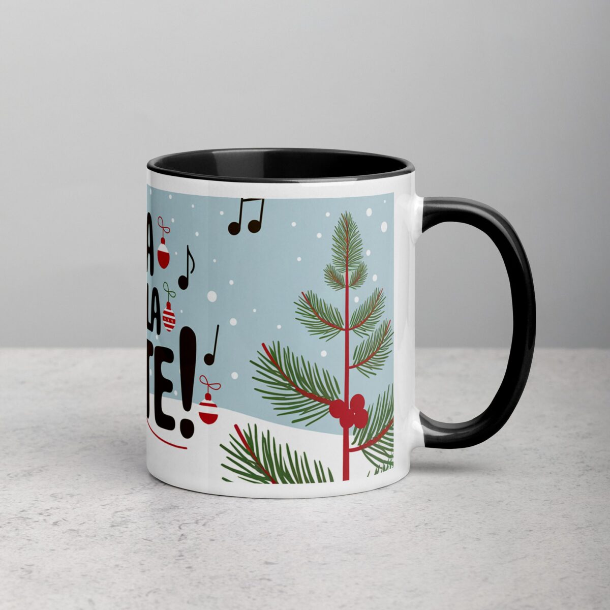 Fa La La La Latte! Coffee Christmas Mug - Image 3