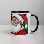 Naughty, Nice, and In Need of Coffee Christmas Mug - Image 3