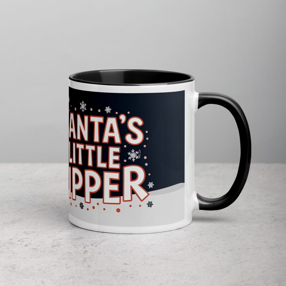Santa’s Little Sipper Christmas Mug & Tea Cup - Image 3