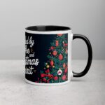 Fueled by Coffee and Christmas Spirit Mug - Image 3