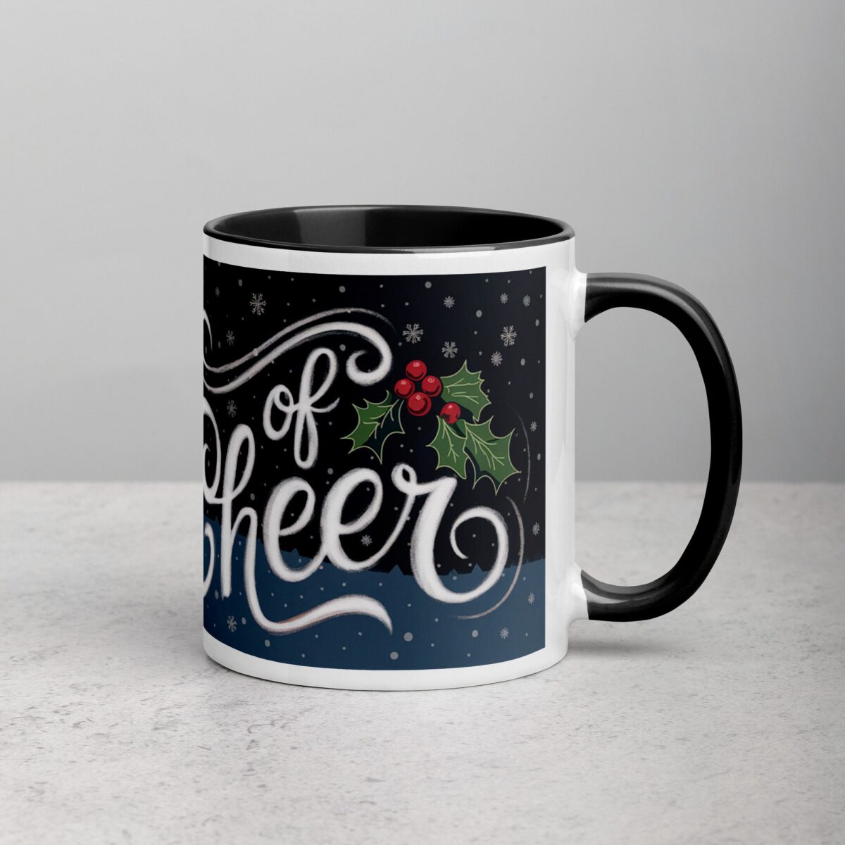 Cup of Cheer Christmas Coffee Mug - Image 3