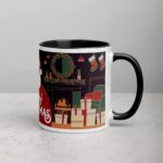 Merry Christmas Retro Coffee Mug & Tea Cup - Image 3