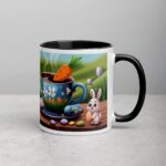 Caffeine, Carrots, and Easter Joy Coffee Mug - Image 3