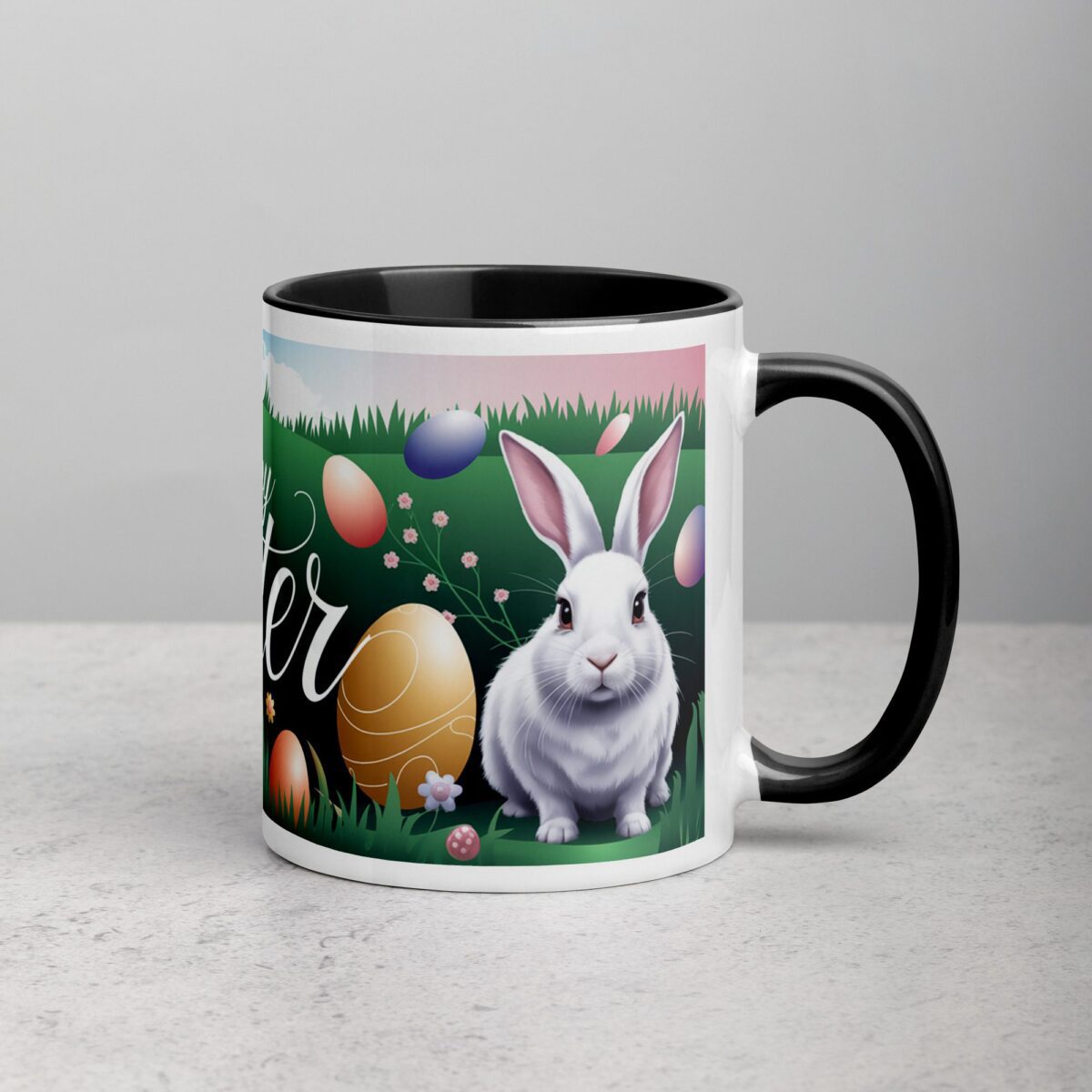 Happy Easter Sophisticated Coffee Mug & Tea Cup - Image 3