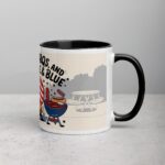 Brews, BBQs, & Red, White, & Blue Coffee Mug - Image 3