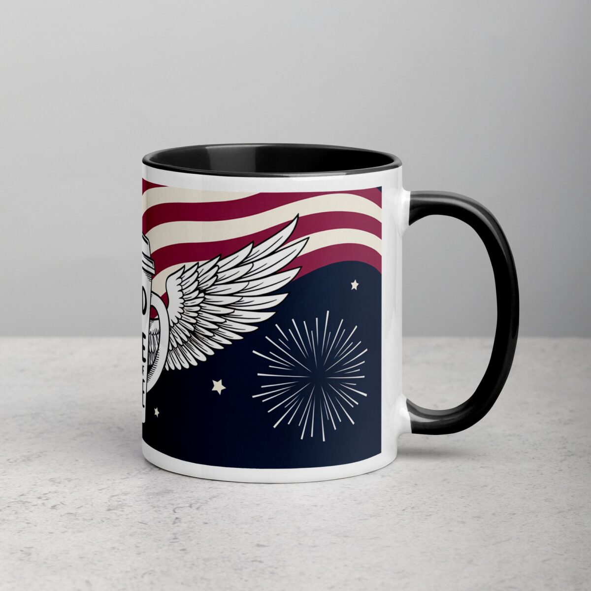 Land of the Free, Because of Coffee Mug - Image 3