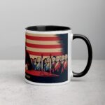 Happy 4th of July George Washington Retro Coffee Mug - Image 3