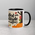 Stuffed with Gratitude (and Coffee) Thanksgiving Mug - Image 3
