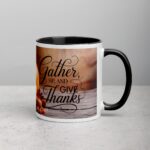 Gather, Sip, and Give Thanks Coffee Mug - Image 3