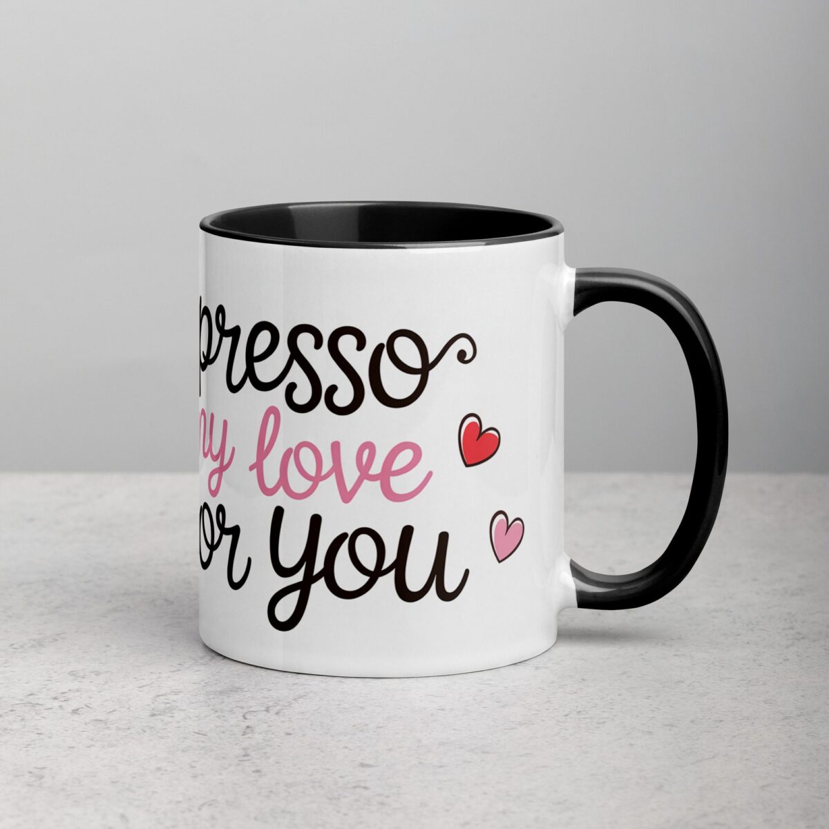 Espresso My Love for You Valentines Day Coffee Mug - Image 3