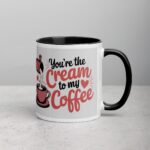 You’re the Cream to My Coffee Valentines Day Mug - Image 3