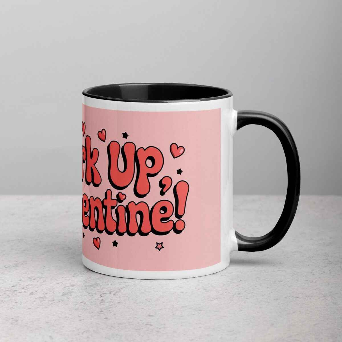 Perk Up, Valentine! Coffee Mug & Tea Cup - Image 3