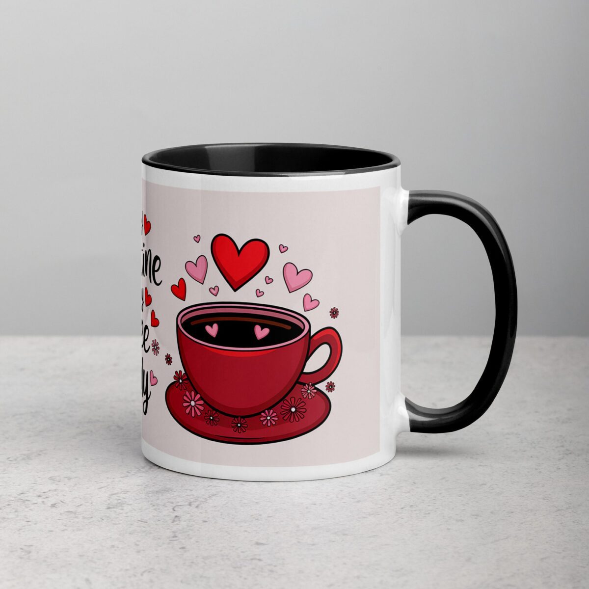 Be My Valentine and My Coffee Buddy Mug - Image 3