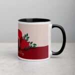 Happy Valentine's Day Elegant Coffee Mug - Image 3
