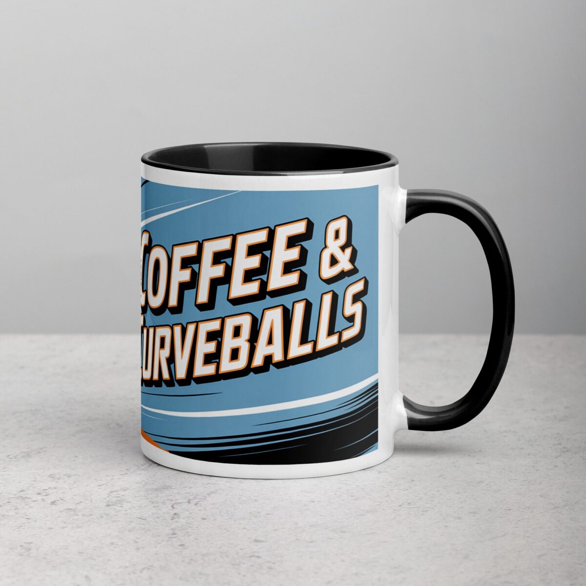 Coffee & Curveballs Baseball Mug - Image 3