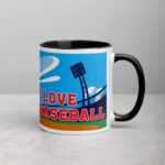 I Love Baseball Fun Coffee Mug & Tea Cup - Image 3