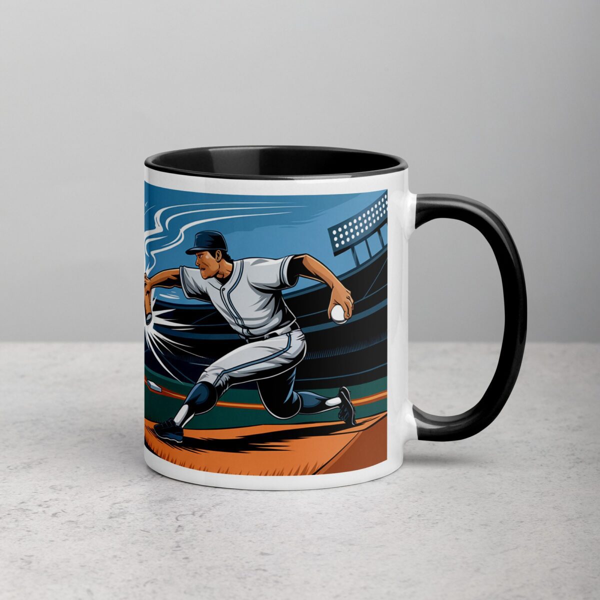 Strikeouts & Steaming Cups Coffee Mug & Tea Cup - Image 3