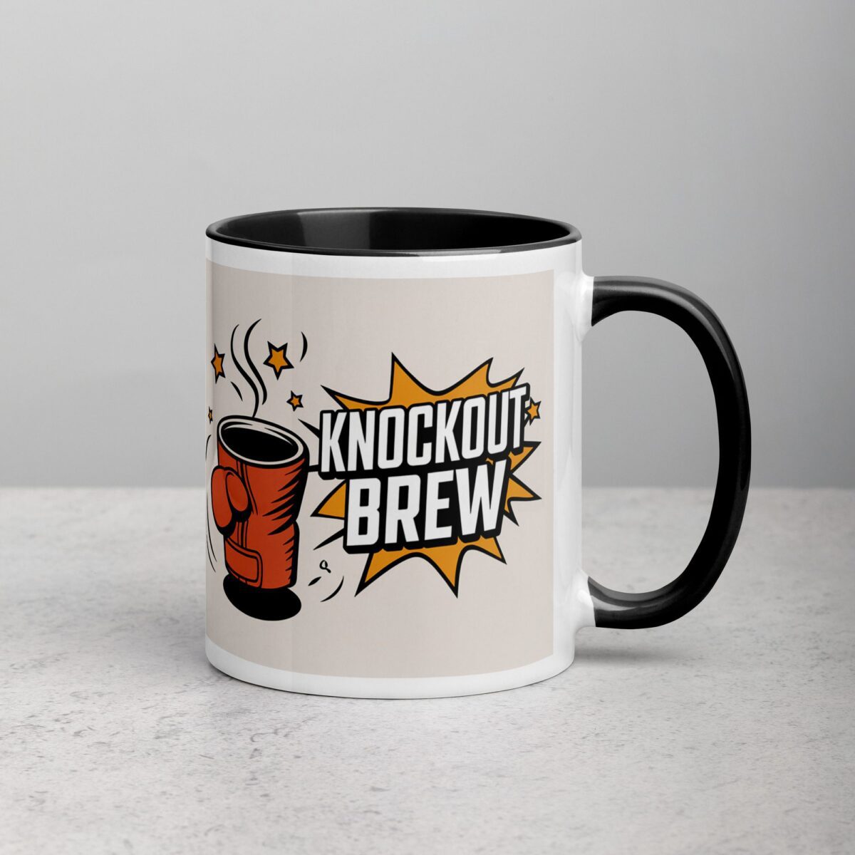 Knockout Brew Boxing Coffee Mug - Image 3