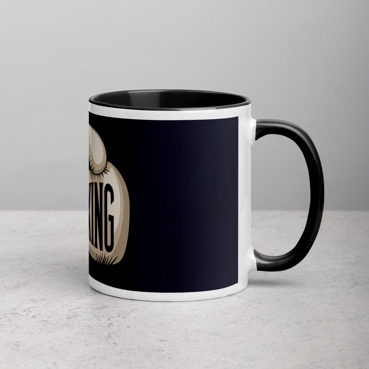 I Love Boxing Elegant Coffee Mug & Tea Cup - Image 3