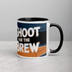 Shoot for the Brew Basketball Coffee Mug - Image 3