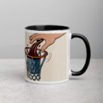 Start with a Dribble, End with a Dunk Basketball Mug - Image 3