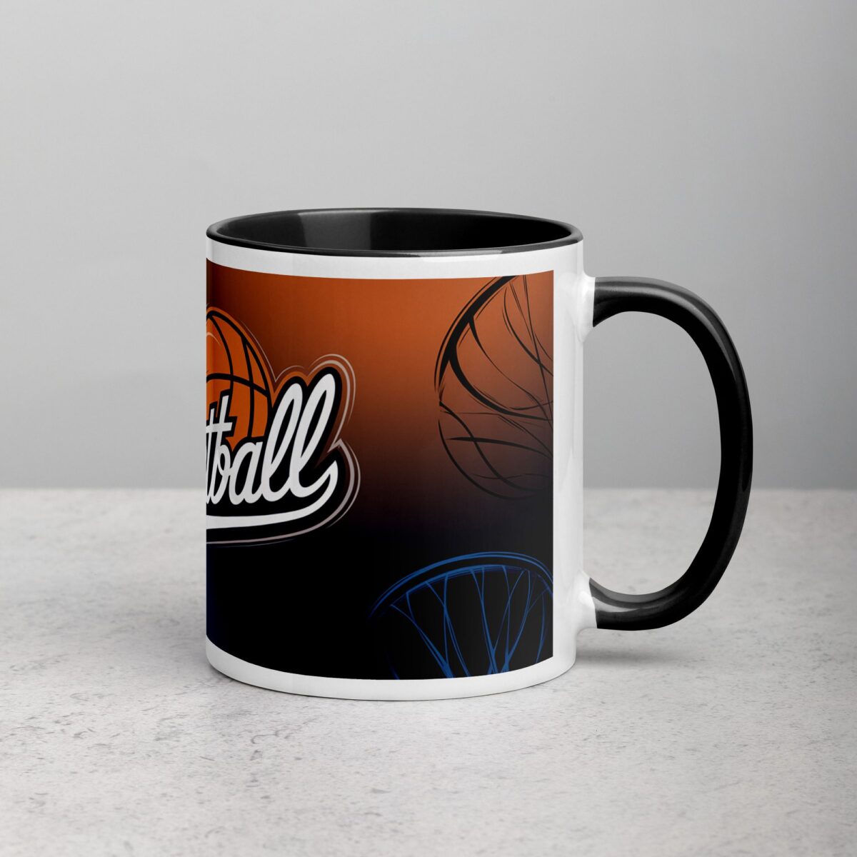 I Love Basketball Sophisticated Coffee Mug & Tea Cup - Image 3