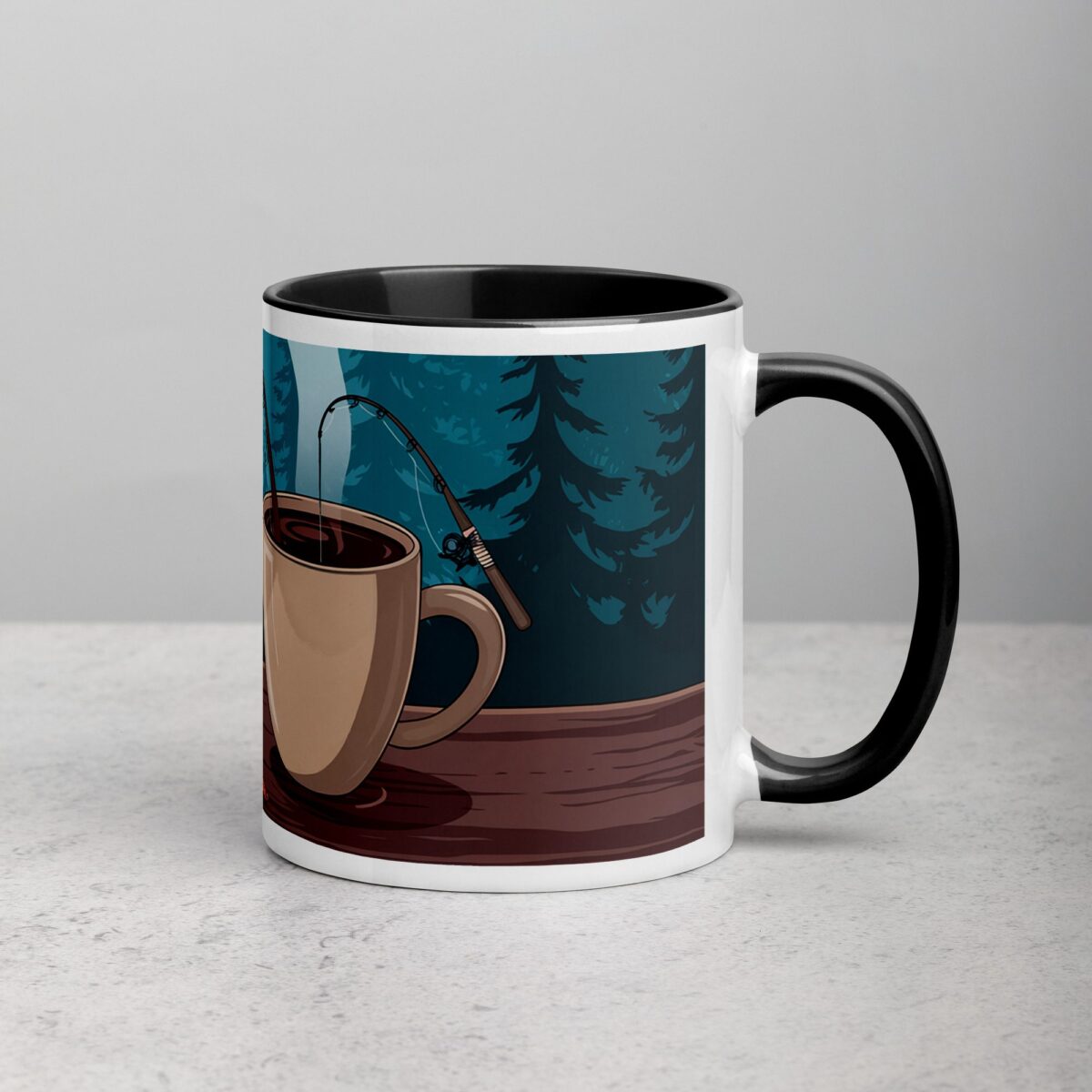 Good Things Come to Those Who Bait (and Brew) Coffee Mug - Image 3