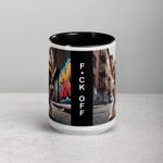 Yorkie Middle Finger Coffee Mug & Tea Cup - Image 5
