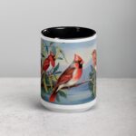 Bird on a Branch Coffee Mug & Tea Cup - Image 4