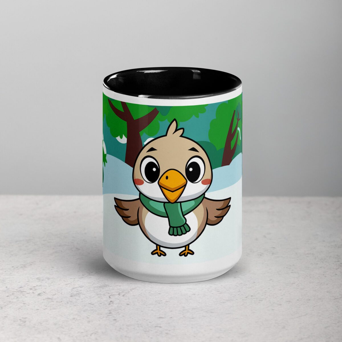 Cartoon Bird Coffee Mug & Tea Cup - Image 4