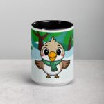 Cartoon Bird Coffee Mug & Tea Cup - Image 4