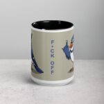 Middle Finger Blue Jay Coffee Mug & Tea Cup - Image 4