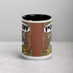 Bunny Rabbit Middle Finger Coffee Mug & Tea Cup - Image 4