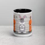 Bad Bunny Police Line  Coffee Mug & Tea Cup - Image 4