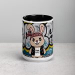 Thug Life Gangster Bunny Rabbit Coffee Mug & Tea Cup - Image 4