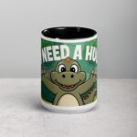I Need a Hug Dinosaur Coffee Mug & Tea Cup - Image 4