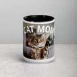 Cat Mom Coffee Mug & Tea Cup - Image 4