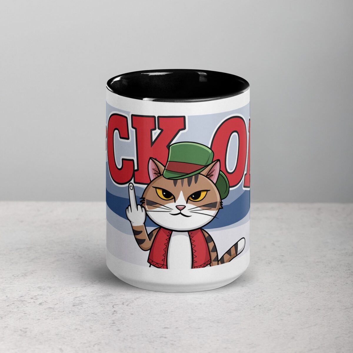 F"ck Off Cat Coffee Mug & Tea Cup - Image 4