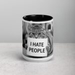 I Hate People Cat Coffee Mug & Tea Cup - Image 4
